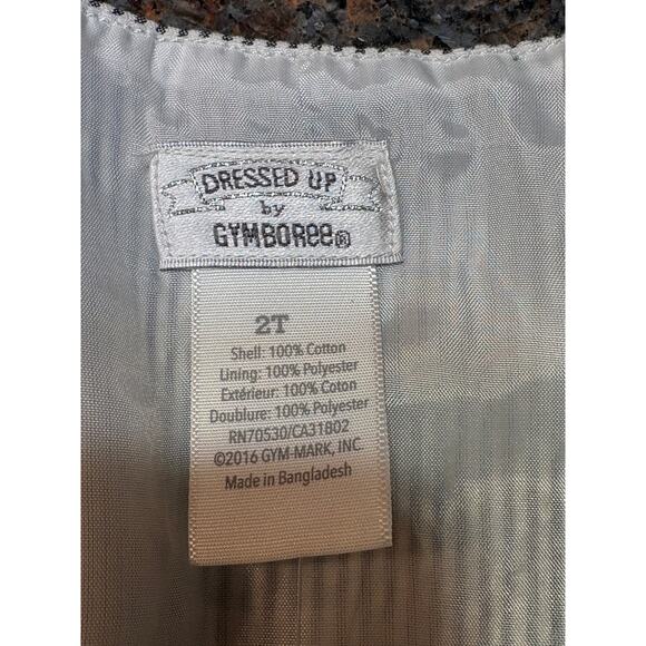 Gymboree Boys Gray Striped Vest Size 2t Easter Wedding NWT - Picture 3 of 9